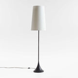 Seguin Brushed Black Metal Floor Lamp.