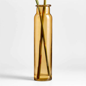 Amber Tall Vase.