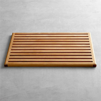 Teak Indoor/Outdoor Doormat 20"x32".