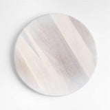 Tondo 20" White-Washed Lazy Susan.
