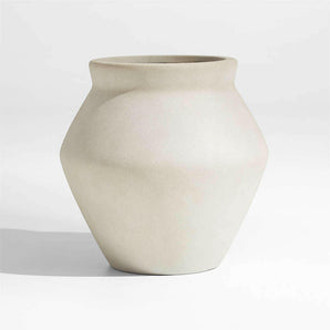 Wabi Sand Fiberstone Planter by Leanne Ford.