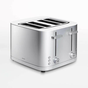 ZWILLING ® Enfinigy Silver 4-Slice Toaster.