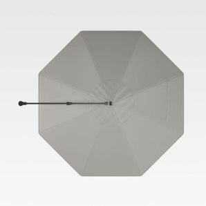 10' Round Umbrella Cover Graphite