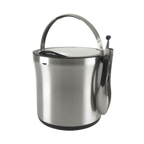 Oxo Steel Ice Bucket & Tong Set Multicolor.
