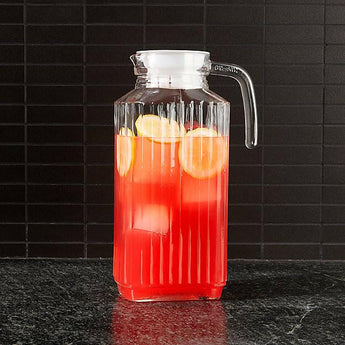Large Glass Jug.