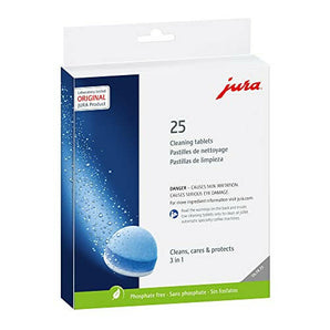 Jura 3 Cleaning Tablet, Box Of 25 Pcs