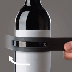 Vacuvin Flexible Wine Bottle Thermometer.