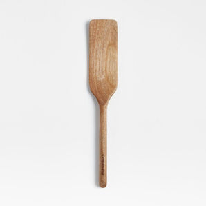 Crate & Barrel Acacia Spurtle Turner.