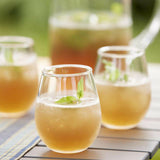 Acrylic Stemless Wine Glass