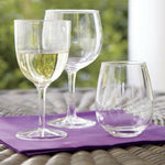 Acrylic Stemless Wine Glass