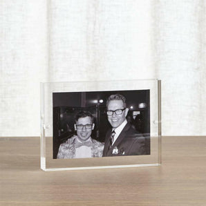 Acrylic 4x6 Block Picture Frame