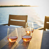 Acrylic Stemless Wine Glass