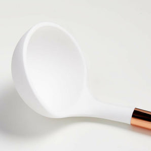 Ada White and Copper Ladle.