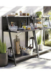 Galvanized Flatware Caddy