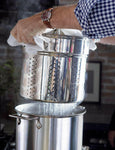 All-Clad® Stainless Steel 12 qt. Multipot with Perforated Insert and Steamer Basket