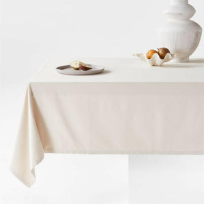 Aspen 60"x120"  Organic Cotton Tablecloth.