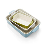 Avery Ceramic Baking Dishes, Set of 3