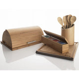 5-Piece Bamboo Utensil Set.