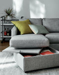 Viva 22"x15" Crushed Velvet Pillow with Down-Alte