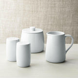 Basic White Sugar Bowl.