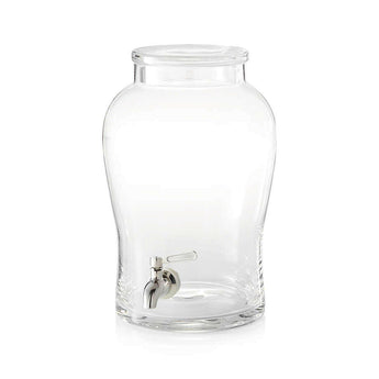 Beau 1.75-Gallon Glass Drink Dispenser.