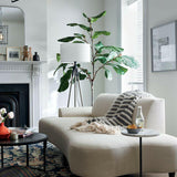 Edge Gunmetal Arch Wall Mirror.