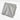 Craft Metal Grey Fringe Napkin.