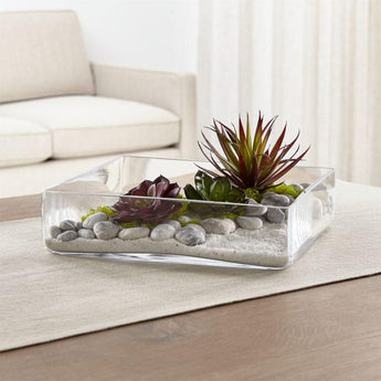 Red Yucca Faux Succulent Stem.