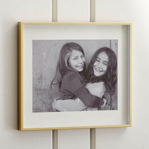 Brushed Gunmetal 11x14 Wall Frame