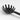 Crate & Barrel Black Nylon Pasta Spoon