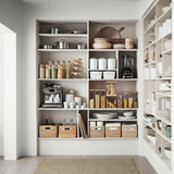 Small Glass Mixing Bowl with Bamboo Lid.