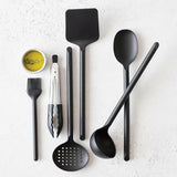 Crate & Barrel Black Nylon Ladle.