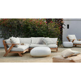 Leanne Ford Pebble White Side Table.