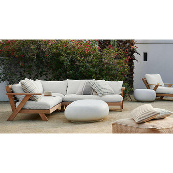 Leanne Ford Pebble White Side Table.