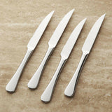 Caesna Mirror Steak Knives, Set of 4.