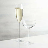 Camille Long Stem Champagne Coupe Glass