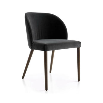 Camille Anthracite Italian Dining Chair.