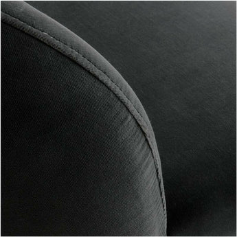 Camille Anthracite Italian Dining Chair.