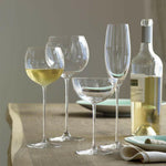 Camille 13 Oz. Long Stem Wine Glass - White