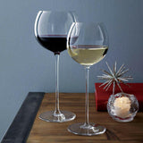 Camille 13 Oz. Long Stem Wine Glass - White