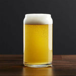 16 oz Beer Can Glass