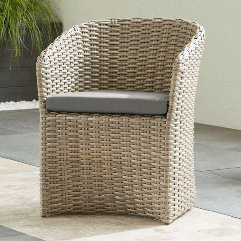 Abaco Outdoor Dining Chair with Sunbrella® Cushion