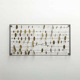 Chimes Metal Wall Sculpture.