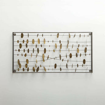 Chimes Metal Wall Sculpture.