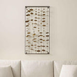 Chimes Metal Wall Sculpture.