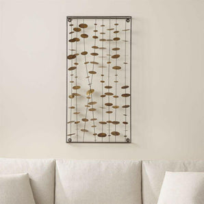 Chimes Metal Wall Sculpture.