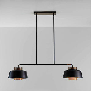 Colin Perforated Metal 2-Light Pendant.