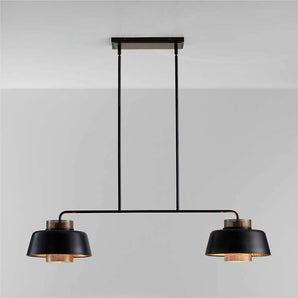 Colin Perforated Metal 2-Light Pendant