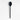 Silicone Spoon Black