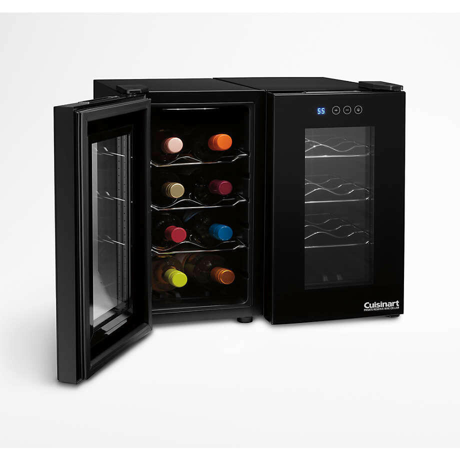Cuisinart® Private Reserve® 16Bottle Dual Zone Wine Fridge Crate
